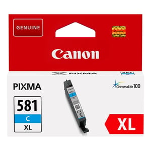 Afbeelding van Canon CLI-581C XL inktcartridge cyaan hoge capaciteit (origineel)