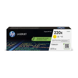 Afbeelding van HP 220X (W2202X) toner cartridge geel hoge capaciteit (origineel)