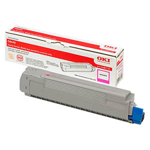 Afbeelding van OKI 43487710 toner cartridge magenta (origineel)