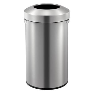 Afbeelding van EKO Urban afvalemmer | mat RVS | 90 liter