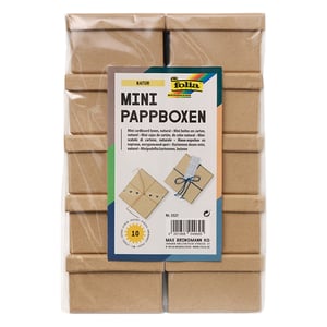 Afbeelding van Folia mini cadeaudozen | karton | 10 stuks