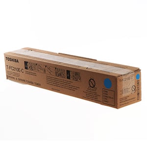 Afbeelding van Toshiba T-FC210EC toner cartridge cyaan (origineel)