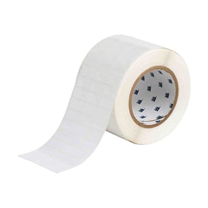 Afbeelding van Brady THT-5-533-10 label verwijderbaar polyester glanzend wit 25,40 x 12,70 mm (origineel)