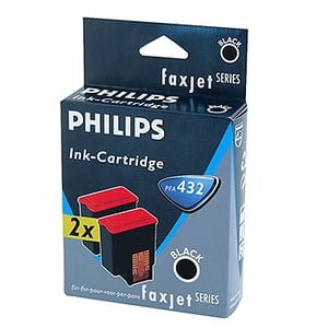 Afbeelding van Philips PFA-432 inktcartridge zwart 2 stuks (origineel)