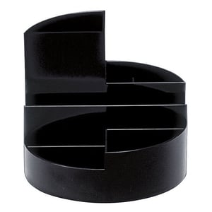 Afbeelding van Maul 4117690 roundbox bureauorganizer | kunststof | zwart