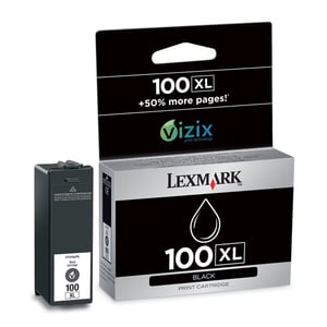 Afbeelding van Lexmark 14N1068 nr. 100XL inktcartridge zwart (origineel)