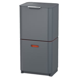 Afbeelding van Joseph Joseph Intelligent Waste trio afvalemmer | donkergrijs | 2 x 30 liter