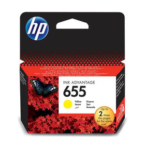 Afbeelding van HP 655 (CZ112AE) inktcartridge geel (origineel)