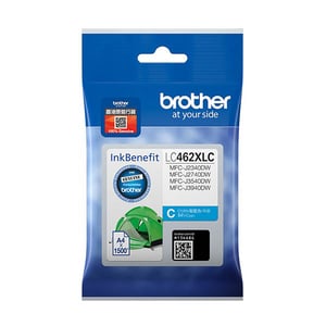 Afbeelding van Brother LC-462XLC inktcartridge cyaan hoge capaciteit (origineel)