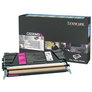 Afbeelding van Lexmark C5220MS toner cartridge magenta (origineel)