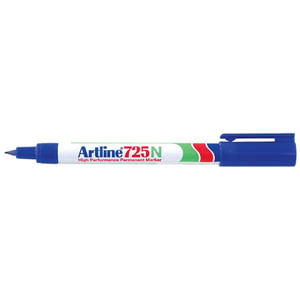 Afbeelding van Artline 725 permanent marker | blauw | ronde punt | 0,4 mm