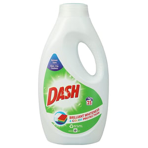 Afbeelding van Dash Vloeibaar Wasmiddel | Briljant Whitening & Color Protection | 875 ml | 25 wasbeurten