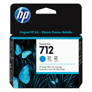 Afbeelding van HP 3ED67A nr. 712 inktcartridge cyaan (origineel)