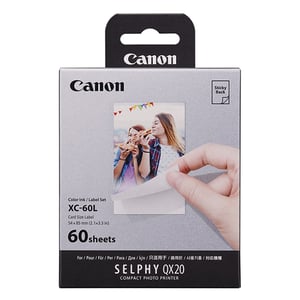 Afbeelding van Canon XC-60L inktcartridge kleur + credit card stickers (origineel)