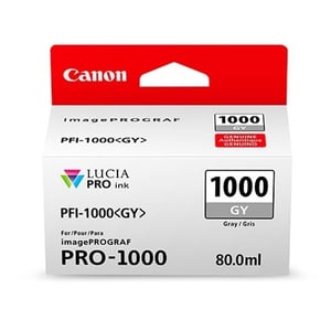 Afbeelding van Canon PFI-1000GY inktcartridge grijs (origineel)