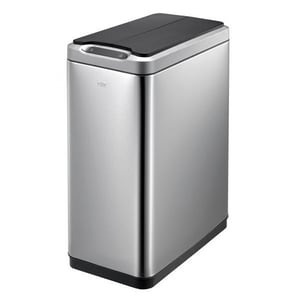 Afbeelding van EKO Phantom Sensor afvalemmer | mat RVS | 45 liter