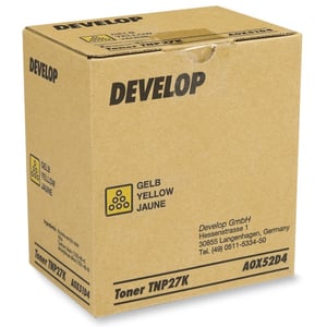 Afbeelding van Develop TNP-27Y (A0X52D4) toner cartridge geel (origineel)