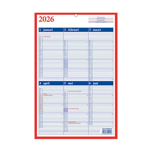 Afbeelding van Aurora Memento 10 wandkalender | 21 x 33 cm | 1-gaats | 2027