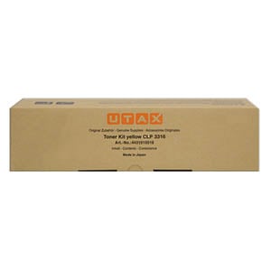Afbeelding van Utax 4431610016 / CLP 3316 toner cartridge geel (origineel)