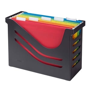 Afbeelding van Re-Solution 2658026998 hangmappenbox | polystyreen | zwart