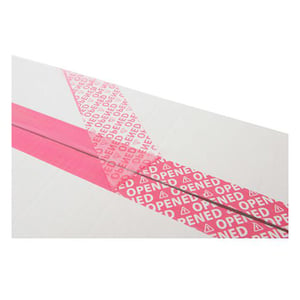 Afbeelding van Veiligheidstape 'Opened' | rood | 50 mm x 50 m | 1 rol