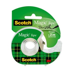 Afbeelding van 3M Scotch magic plakband | 19 mm x 25 m | 1 dispenser