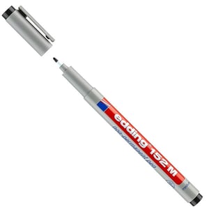 Afbeelding van Edding 152M OHP marker | zwart | ronde punt | 1 mm