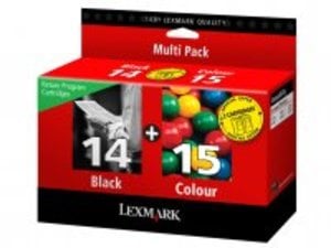 Afbeelding van Lexmark 14-15 Dual Pack (Lexmark 80D2979)