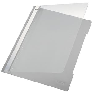 Afbeelding van Leitz 41910085 snelhechter | A4 | pvc | grijs | 25 stuks