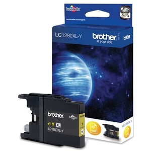 Afbeelding van Brother LC-1280Y XL inktcartridge geel hoge capaciteit (origineel)