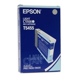 Afbeelding van Epson T5455 inktcartridge licht cyaan (origineel)