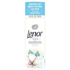 Afbeelding van Lenor Geurbooster Geurparels | Katoen Fris | 235 gram | 19 wasbeurten