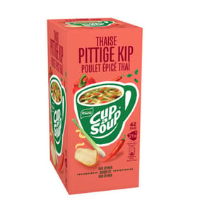 Afbeelding van Cup-a-Soup Thaise Pittige Kip | 175 ml | 21 zakjes