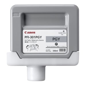 Afbeelding van Canon PFI-301PGY inktcartridge foto grijs (origineel)