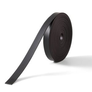 Afbeelding van Nobo magnetisch tape | niet klevend | zwart | 10mm x 5m