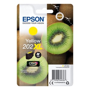 Afbeelding van Epson 202XL inktcartridge geel hoge capaciteit (origineel)