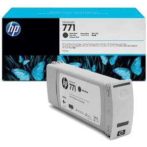 Afbeelding van HP CE037A nr. 771 inktcartridge mat zwart (origineel)
