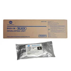 Afbeelding van Konica Minolta DV-311K (A0XV03D) developer zwart (origineel)
