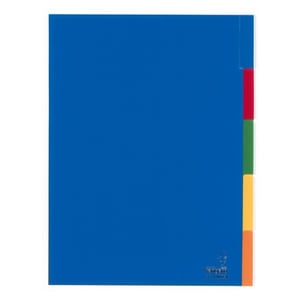 Afbeelding van Kangaro plastic tabbladen | plastic | gekleurd | 5 tabs