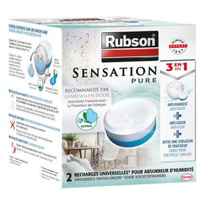 Afbeelding van Rubson Sensation vochtopnemer navullingen | neutraal | 2 x 300 gram