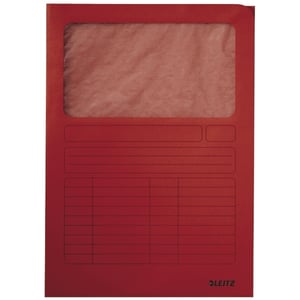 Afbeelding van Leitz venstermap | A4 | rood | 100 stuks