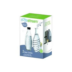 Afbeelding van SodaStream karaffen | 0,75 liter | glas | 2 stuks