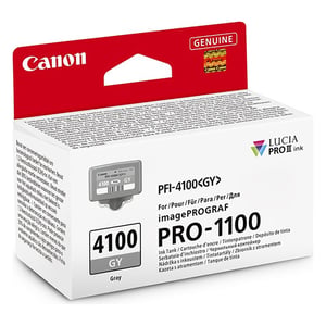 Afbeelding van Canon PFI-4100GY inktcartridge grijs (origineel)