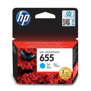Afbeelding van HP 655 (CZ110AE) inktcartridge cyaan (origineel)