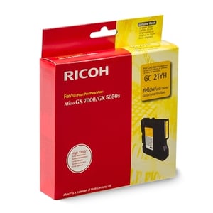 Afbeelding van Ricoh GC-21YH inktcartridge geel hoge capaciteit (origineel)