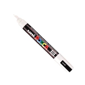 Afbeelding van POSCA PC-5M verfmarker | donkerblauw | ronde punt | 1,8 - 2,5 mm