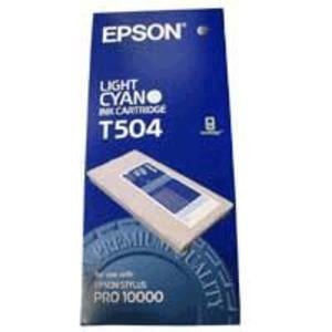 Afbeelding van Epson T504 inktcartridge licht cyaan (origineel)