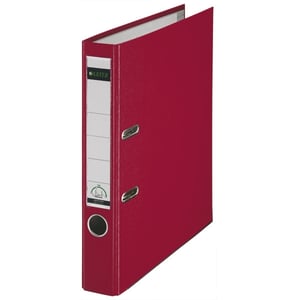 Afbeelding van Leitz 1015 ordner | A4 | plastic | rood | 50 mm