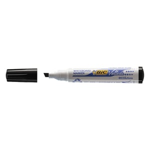 Afbeelding van BIC Velleda 1751 whiteboard marker | zwart | beitel punt | 3,7 - 5,5 mm