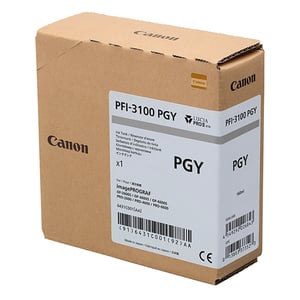Afbeelding van Canon PFI-3100PGY inktcartridge foto grijs (origineel)